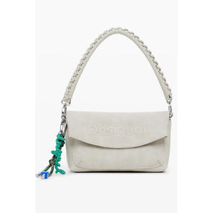 Beige Polyethylene Handbag
