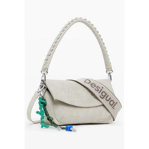 Beige Polyethylene Handbag