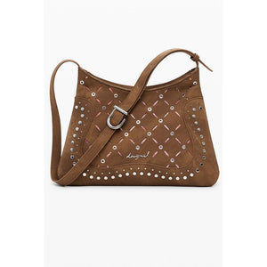 Brown Polyethylene Handbag