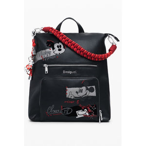 Black Polyethylene Backpack