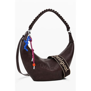 Brown Polyethylene Handbag