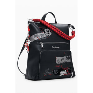 Black Polyethylene Backpack