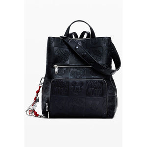Black Polyethylene Backpack