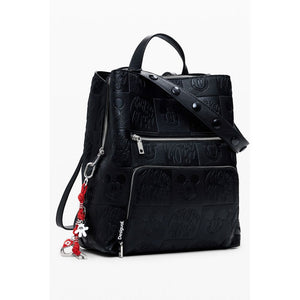 Black Polyethylene Backpack