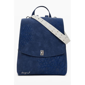 Blue Polyethylene Backpack