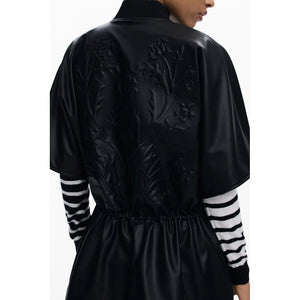 Black Polyethylene Sweater