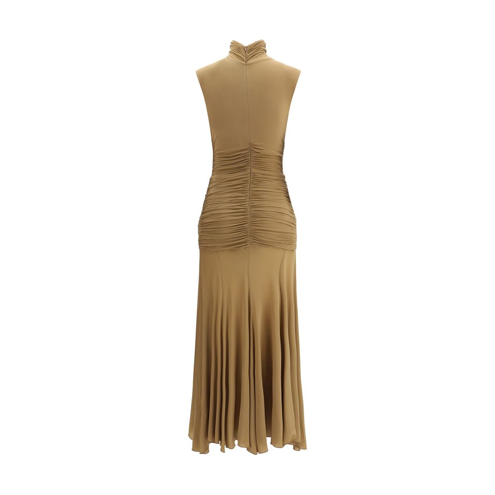 Long Dress with draping