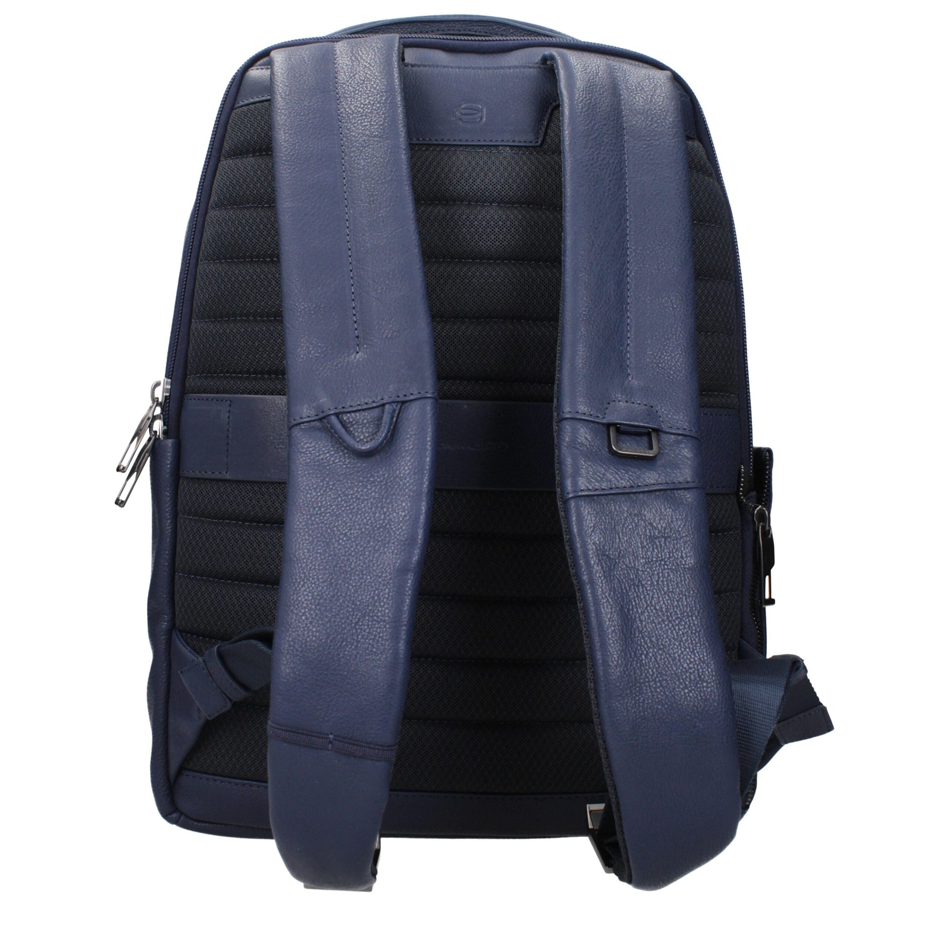 Piquadro Blue Leather Backpack