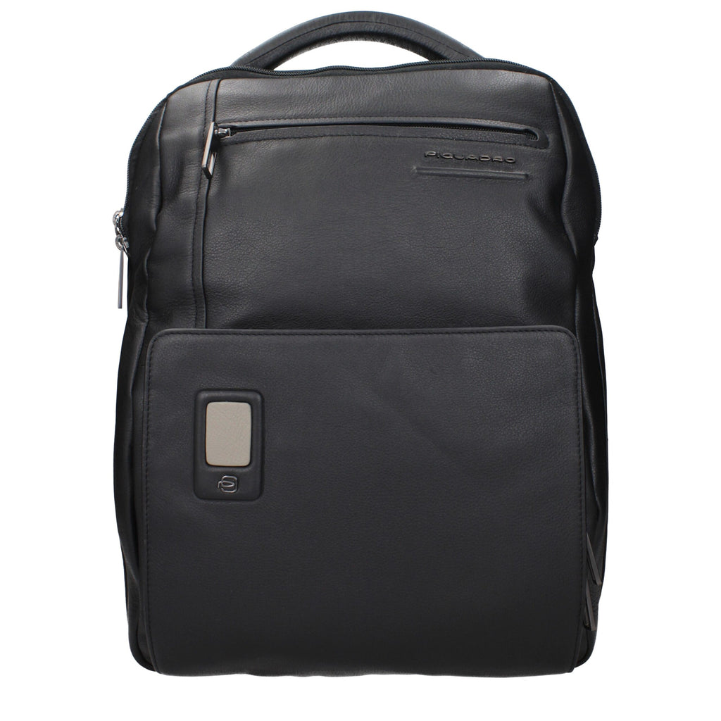 Black Leather Backpacks