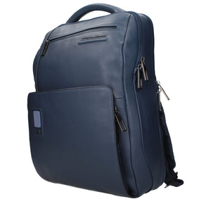Blue Leather Backpacks