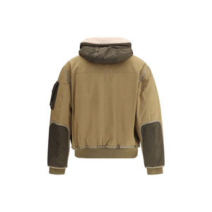 Gold B. bomber Jacket