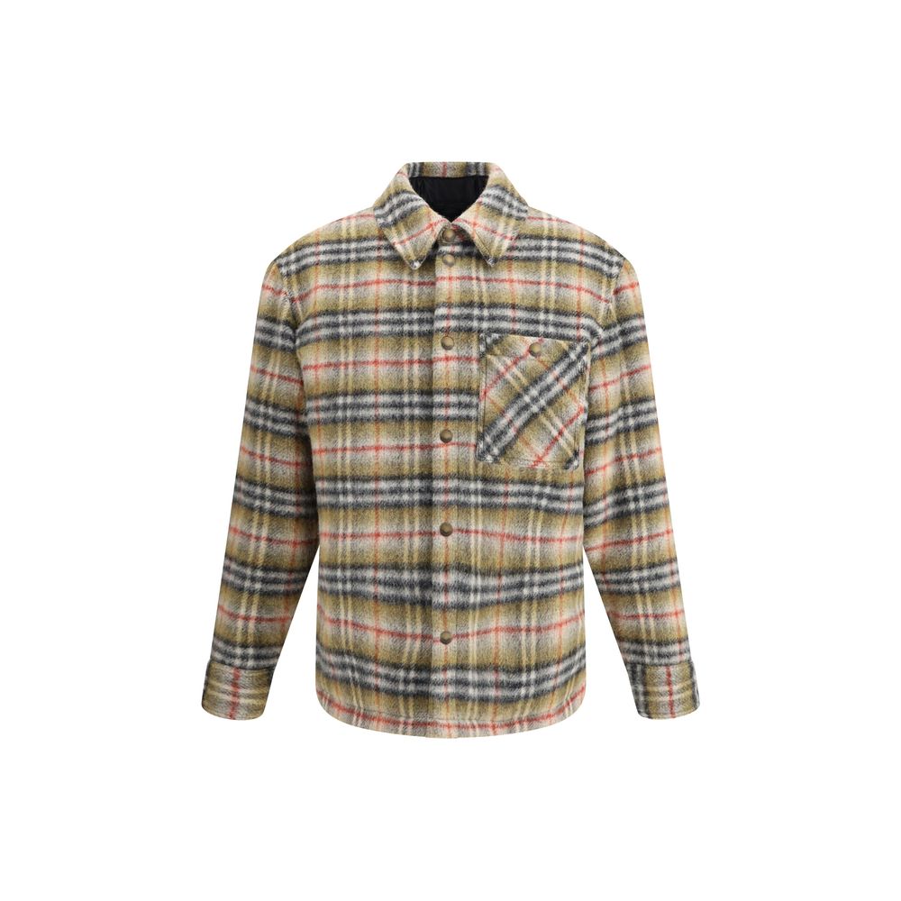 Check wool Jacket