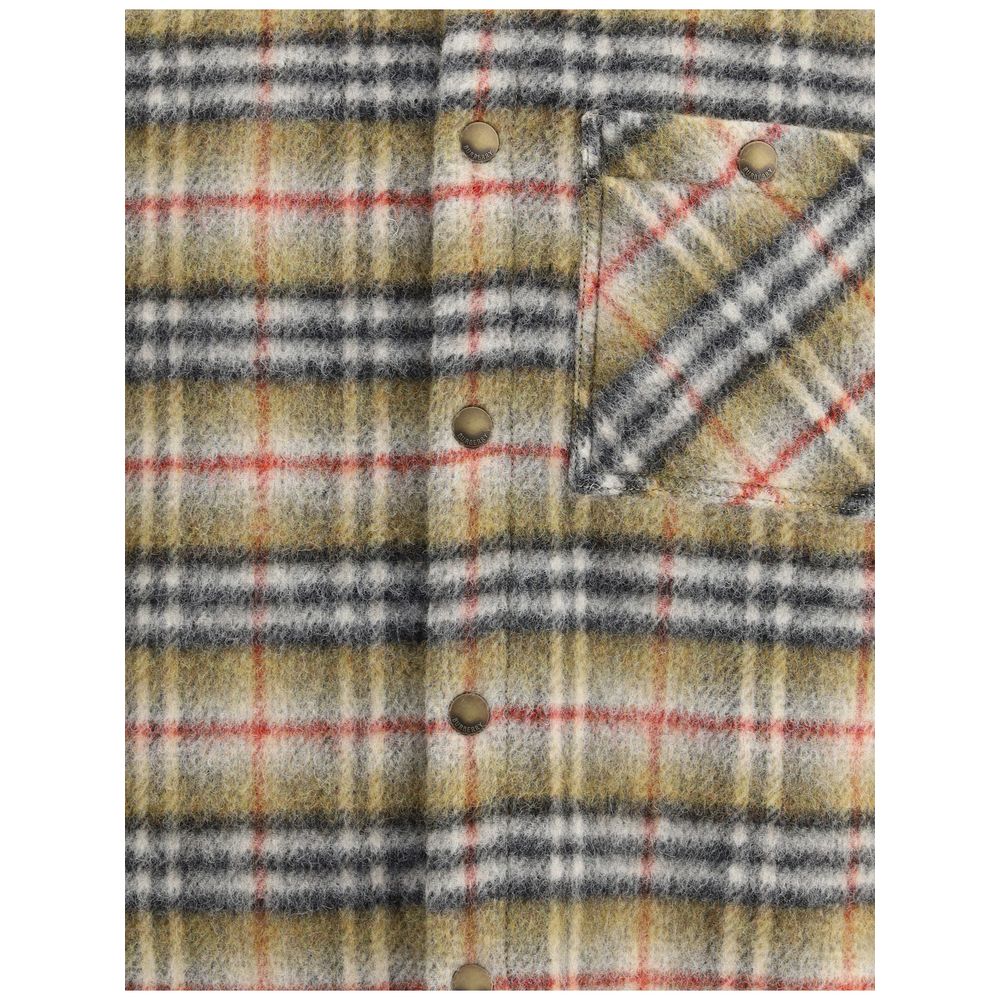 Check wool Jacket