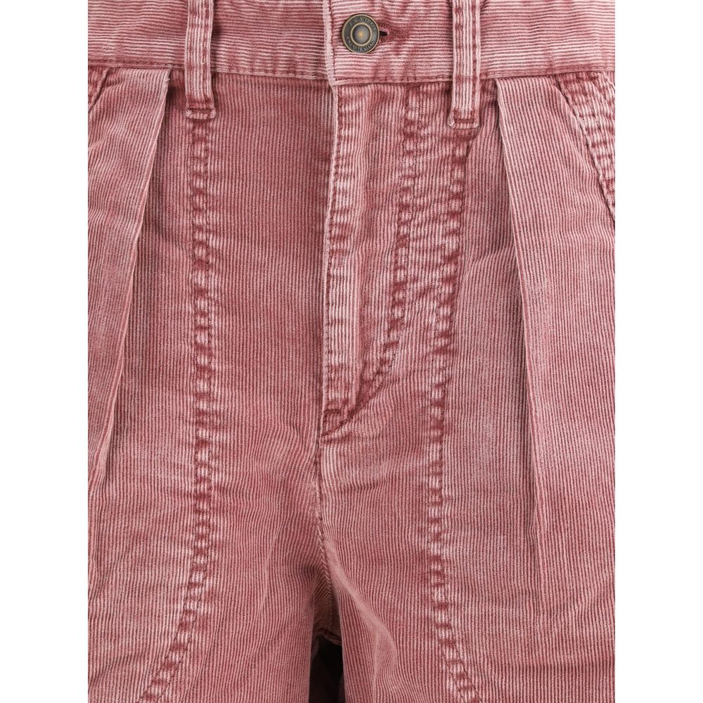 Ribbed velvet Pants