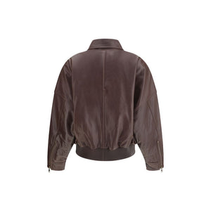 Oversized leather Jacket