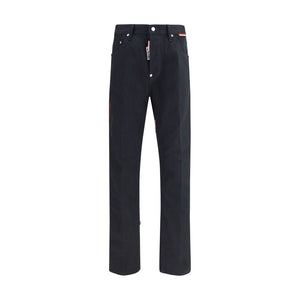 Cotton straight Jeans