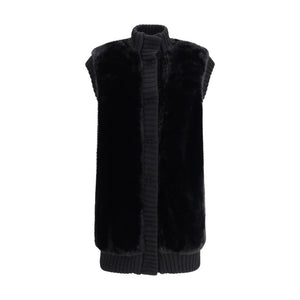Long Vest in faux fur