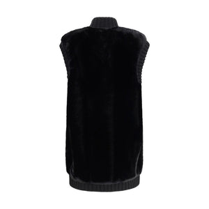 Long Vest in faux fur