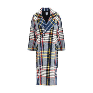 Check long Coat