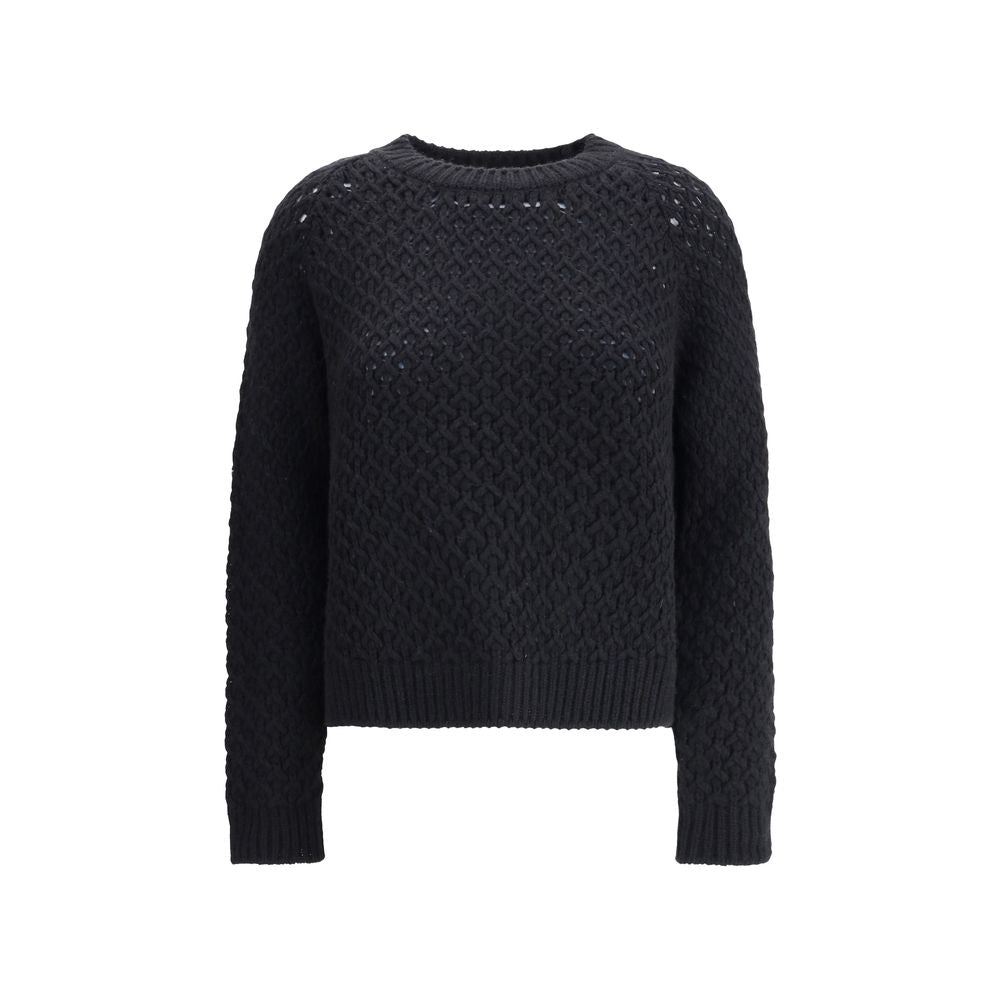 Woven knit Sweater