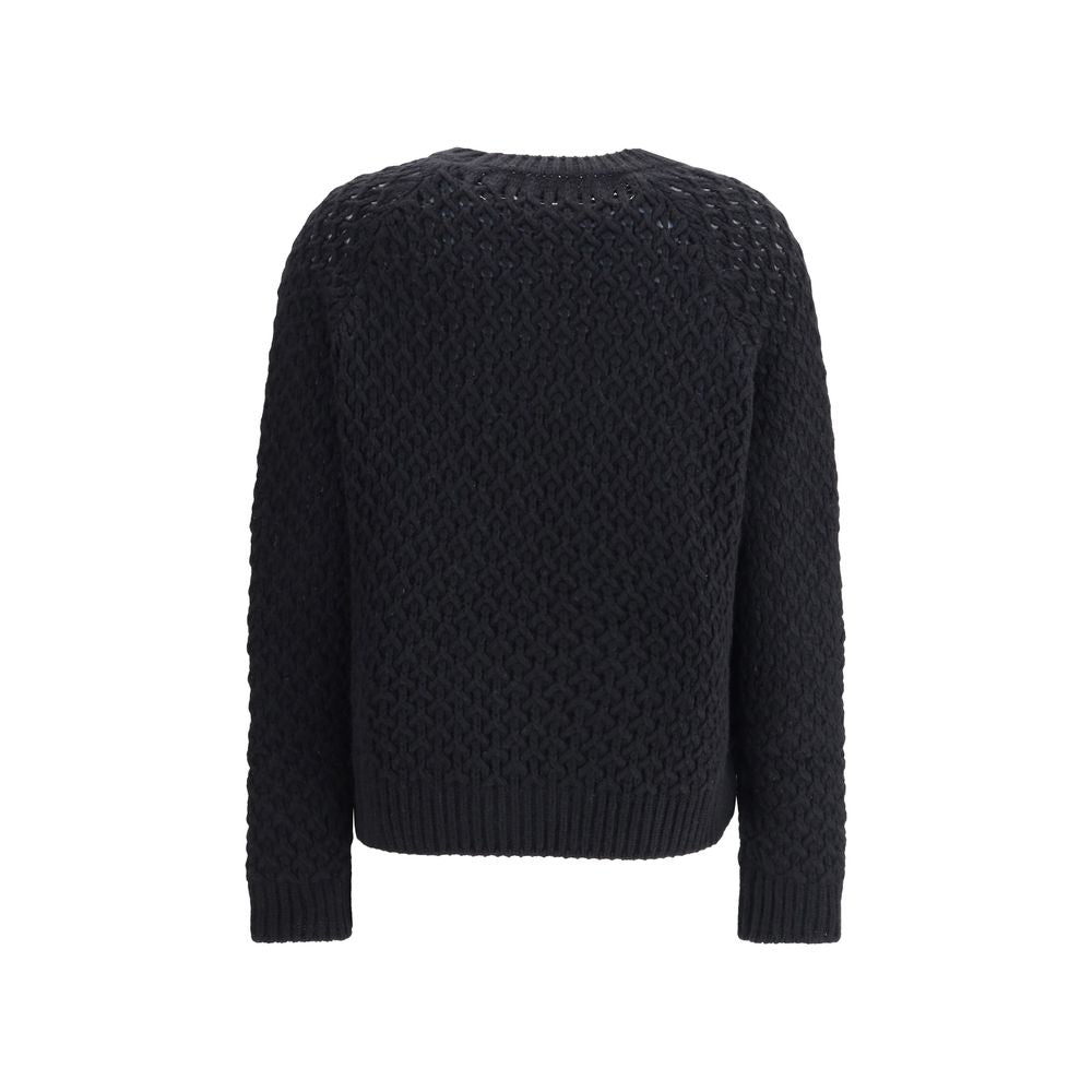 Woven knit Sweater