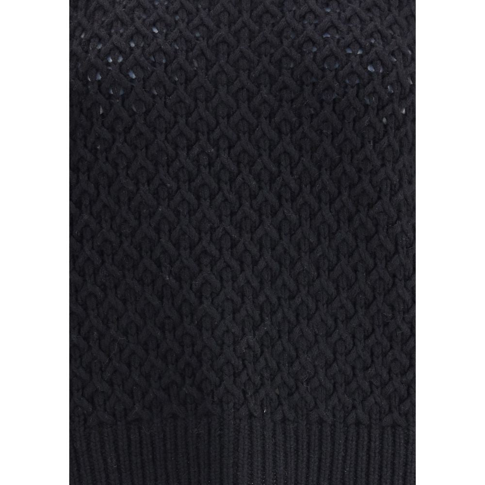 Woven knit Sweater