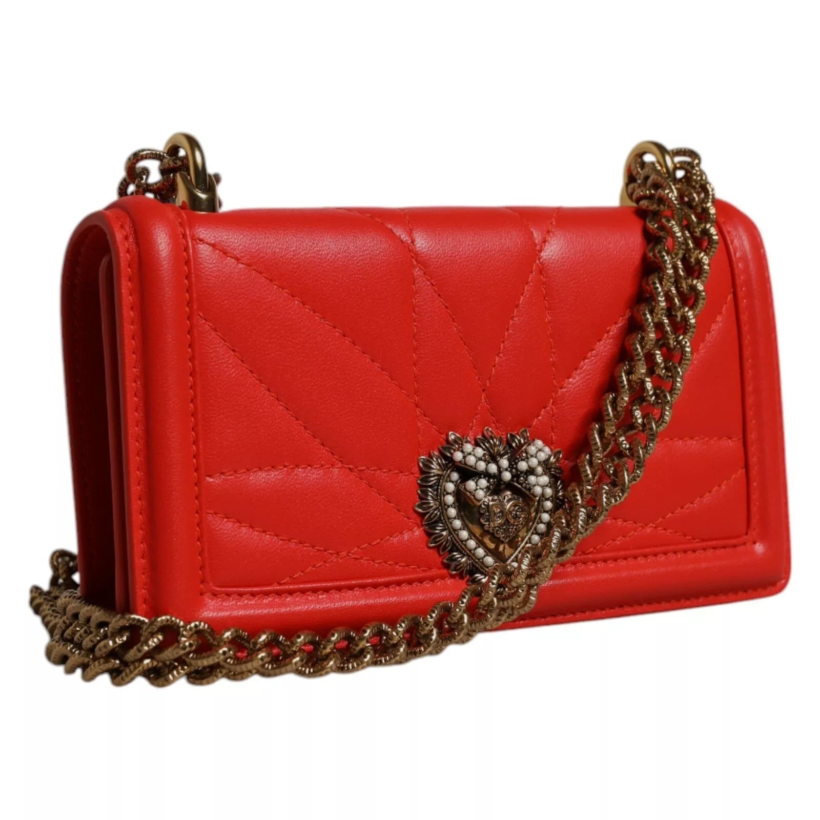 Red Quilted Devotion Crossbody 11 PRO Phone case bag