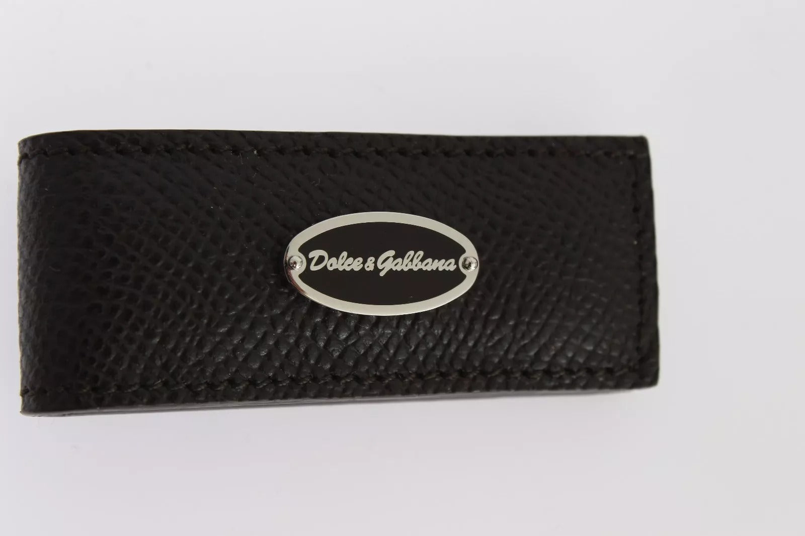 Brown Leather Magnet Mens Money Cash Clip