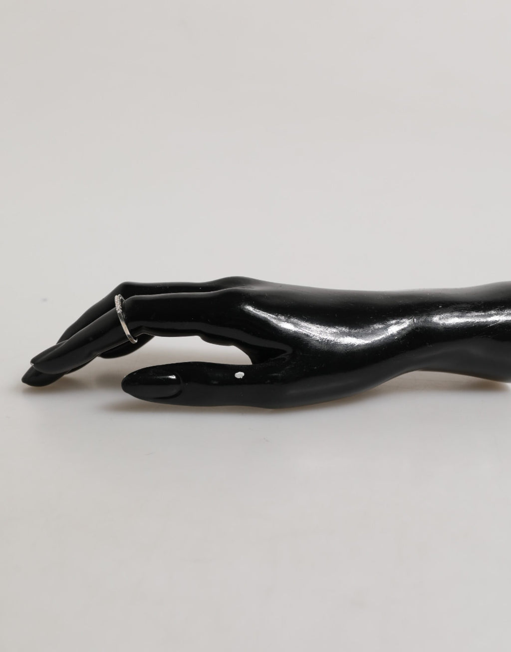 Nialaya Sterling Silver 925 Band Pave CZ Crystal Eternity Ring