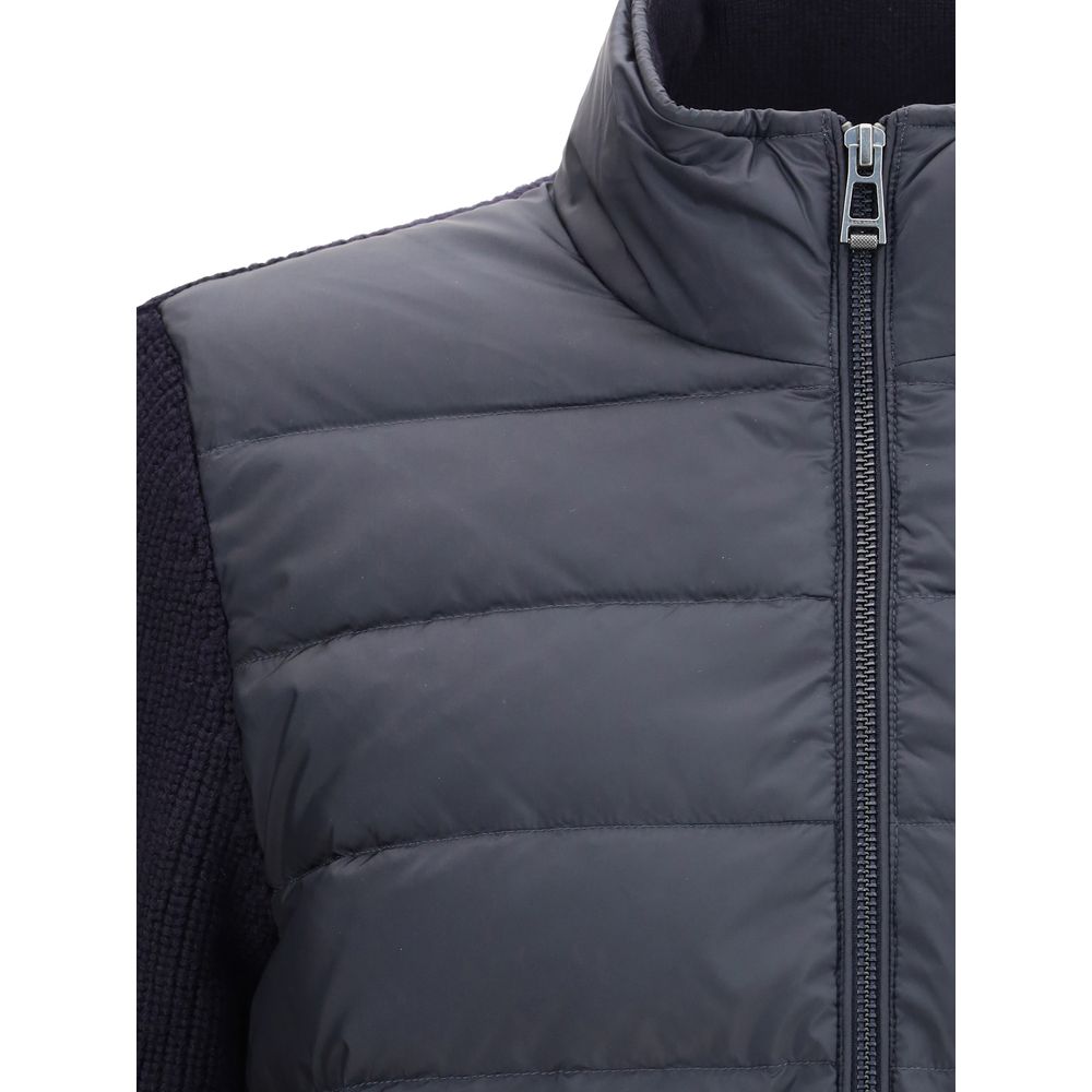 Belstaff Blue Nylon Full-Length Jacket