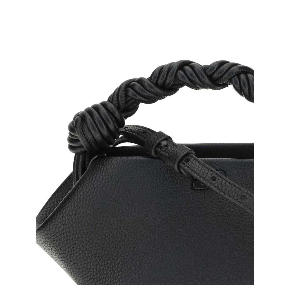 GANNI BOU BAG MINI GRAINED