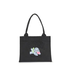 LARGE EASY SHOPPER POCKET DOG PRINT