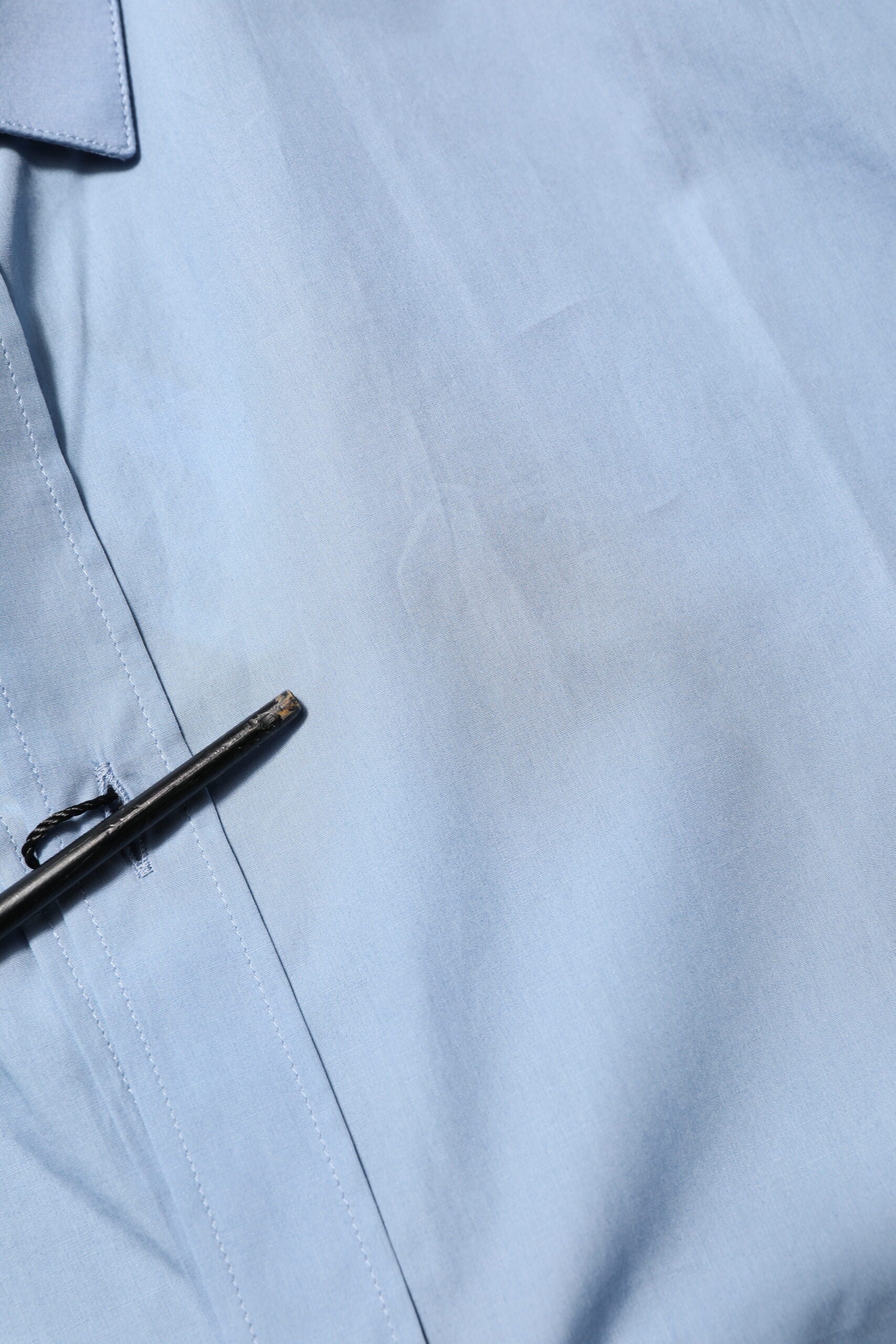 Dolce & Gabbana Blue Cotton Collared GOLD Formal Dress  Shirt