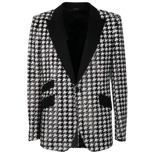 Dolce & Gabbana Black Polyester Blazer