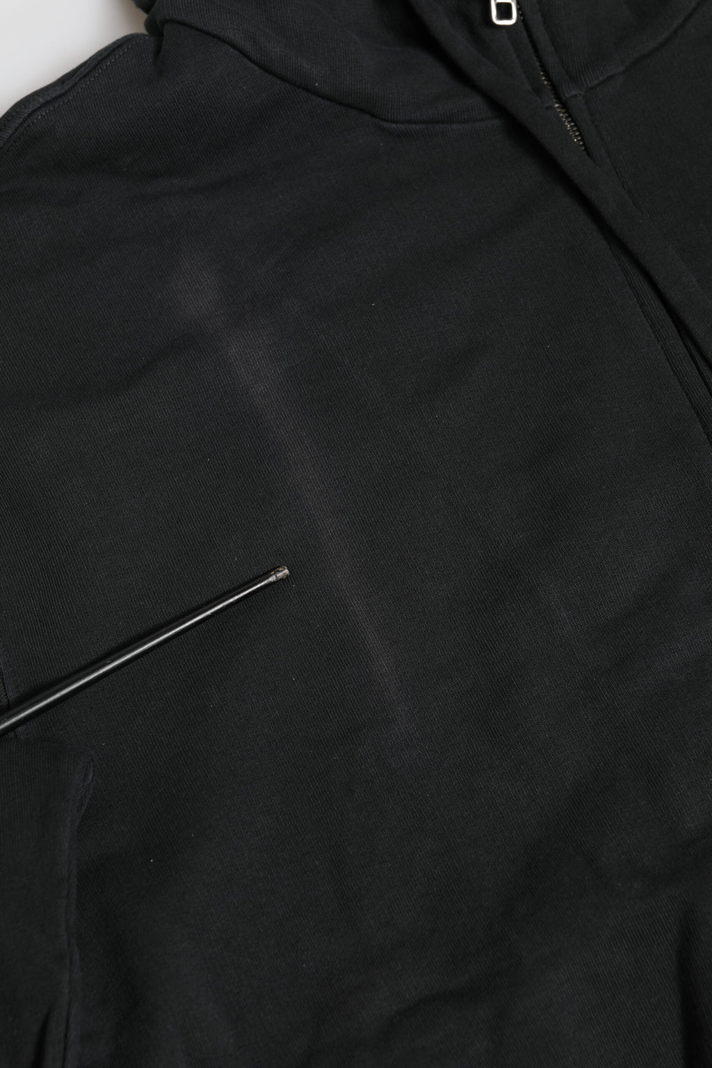 Dolce & Gabbana Black Logo FullZip Hooded Sweatshirt Sweater