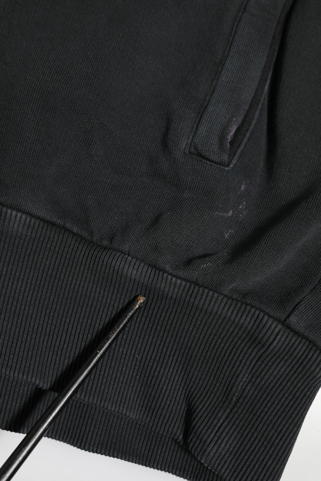 Dolce & Gabbana Black Logo FullZip Hooded Sweatshirt Sweater