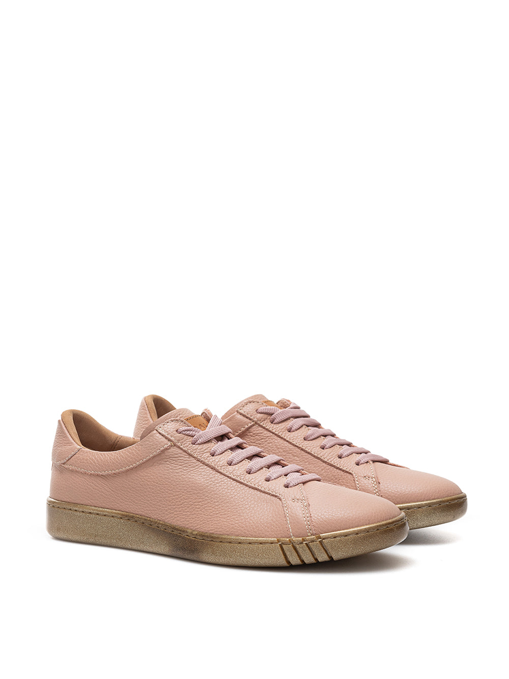 Pink Leather Sneaker