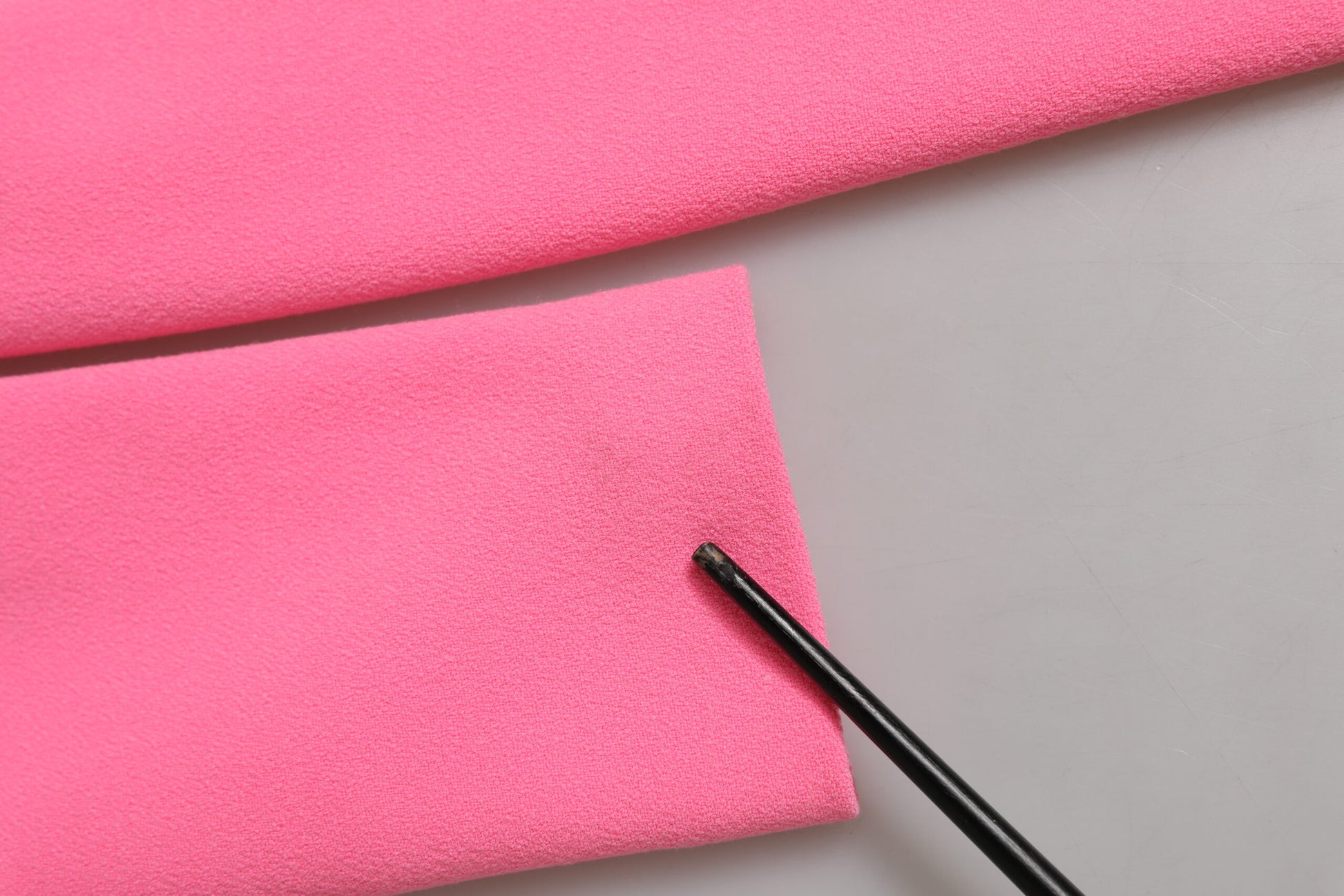 Dolce & Gabbana Pink Polyester Long Sleeves Sheath Midi Dress