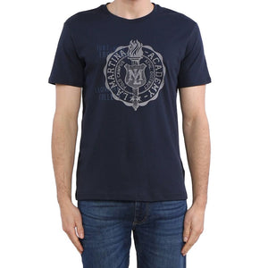 La Martina Blue Cotton T-Shirt