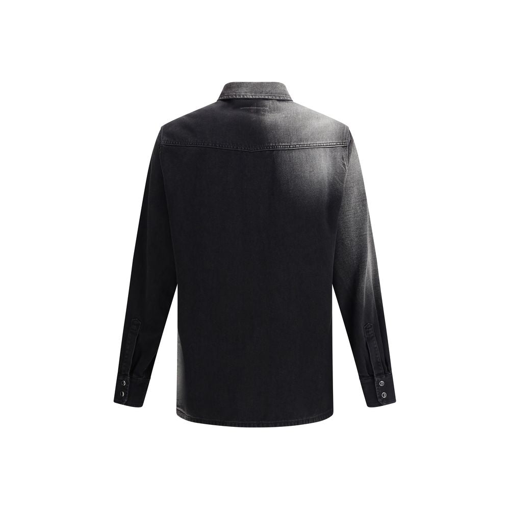 MM6 Black Denim Shirt