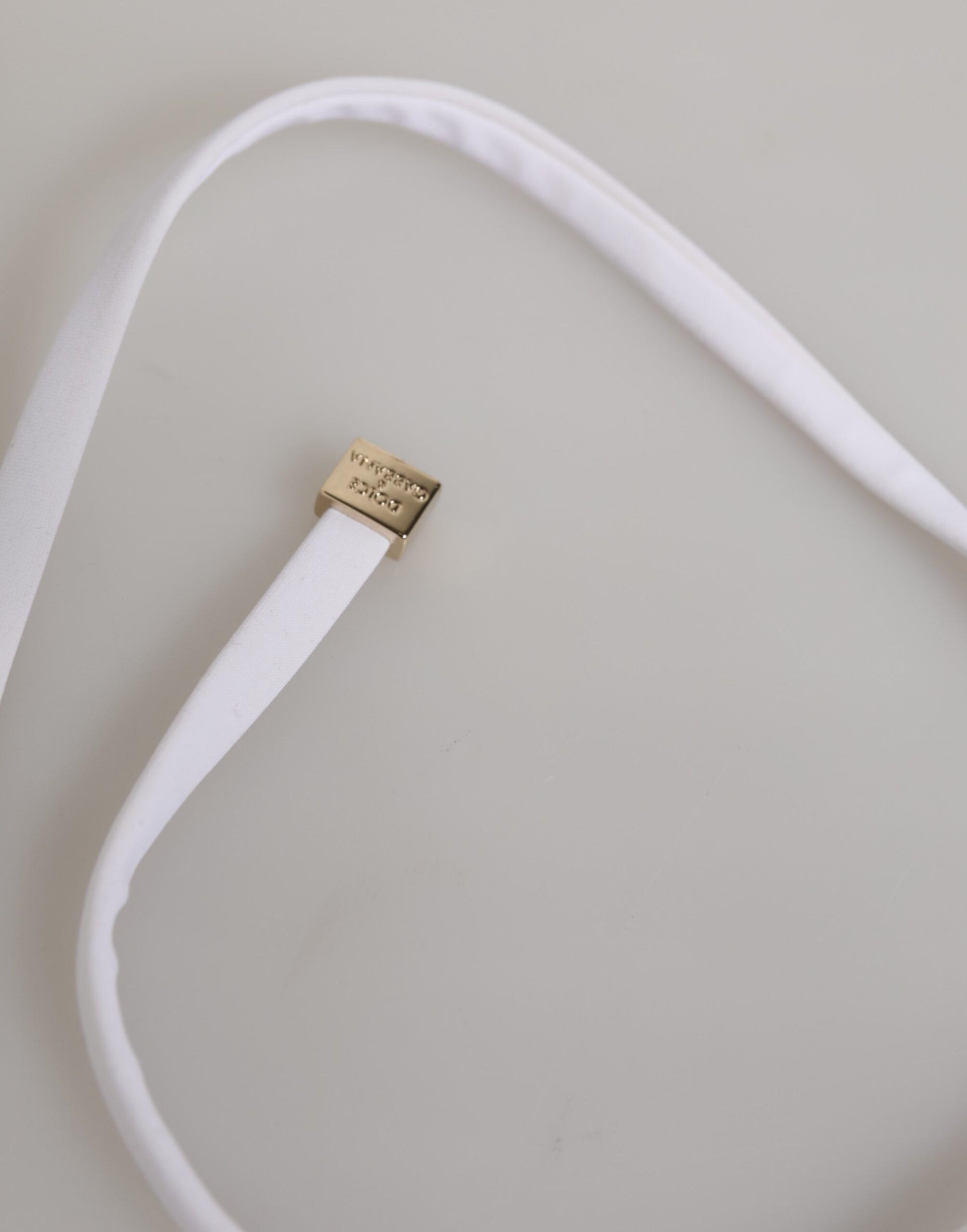 Dolce & Gabbana White Logo Swimsuit 2 Piece Top Bottom Swimwear