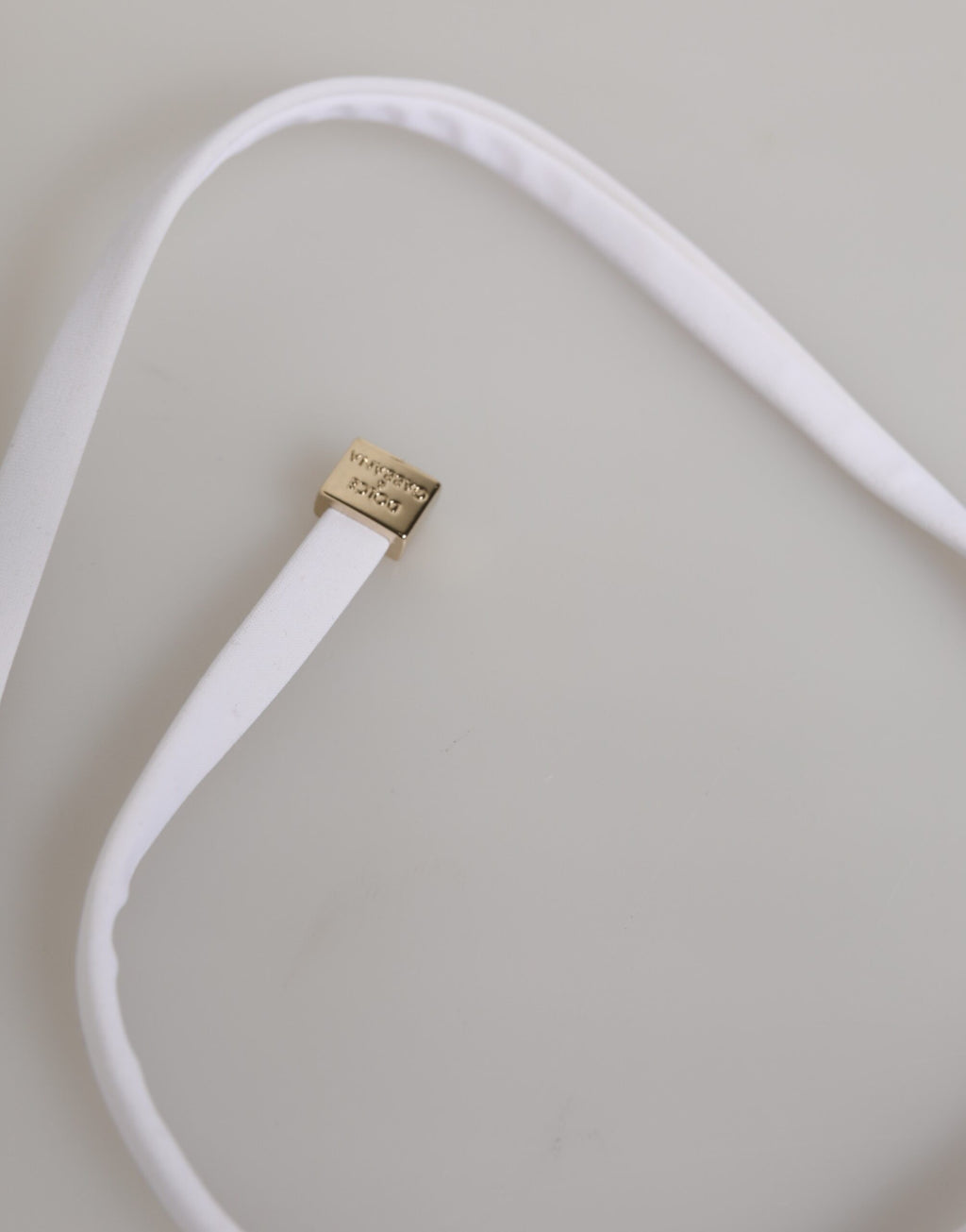 Dolce & Gabbana White Logo Swimsuit 2 Piece Top Bottom Swimwear