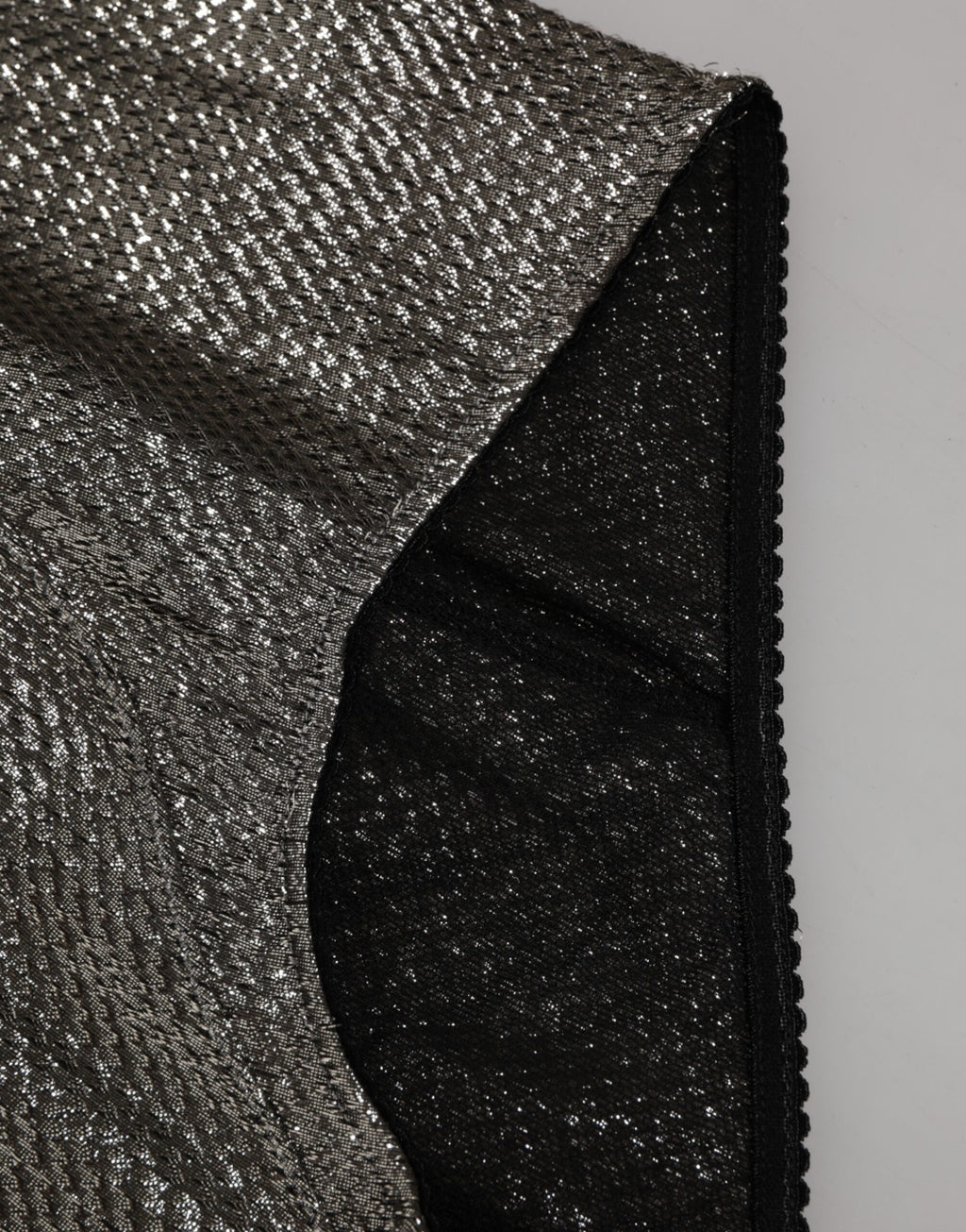 Dolce & Gabbana Gray Silk Stretch Slip Girdle Panty Underwear