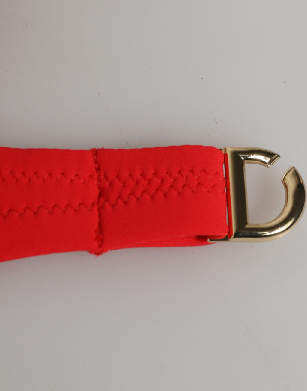 Dolce & Gabbana Red Nylon Swimsuit 2 Piece Top Bottom Swimwear