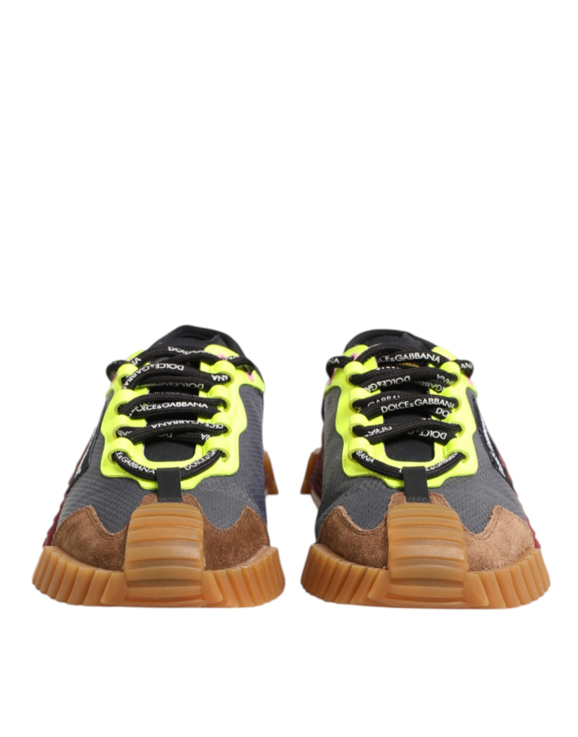 Dolce & Gabbana Multicolor Nylon Low Top NS1 Sneakers Shoes