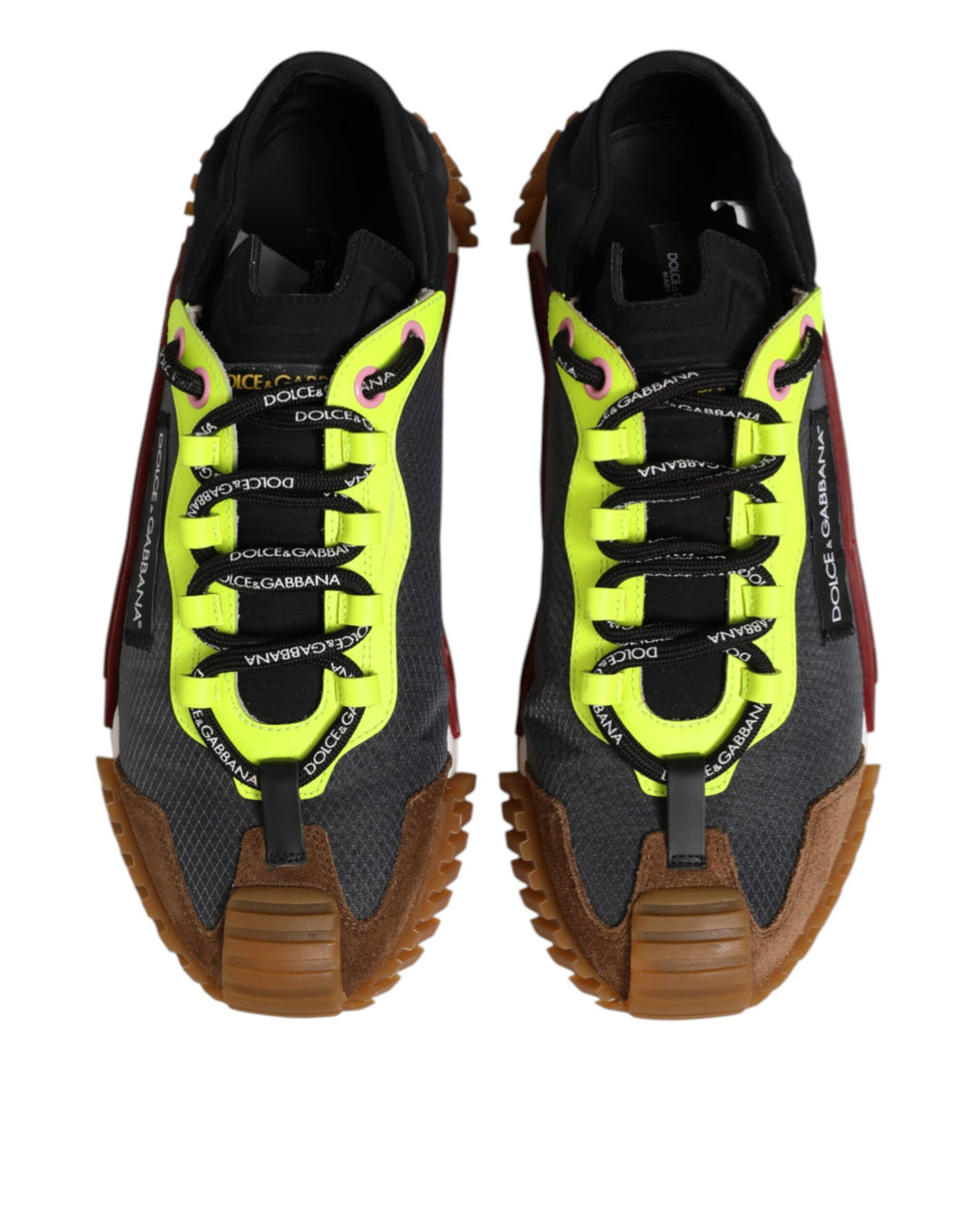Dolce & Gabbana Multicolor Nylon Low Top NS1 Sneakers Shoes