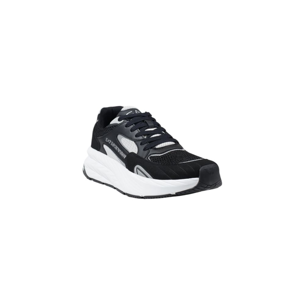 EA7 Emporio Armani Bicolor Polyester Athletic Sneakers