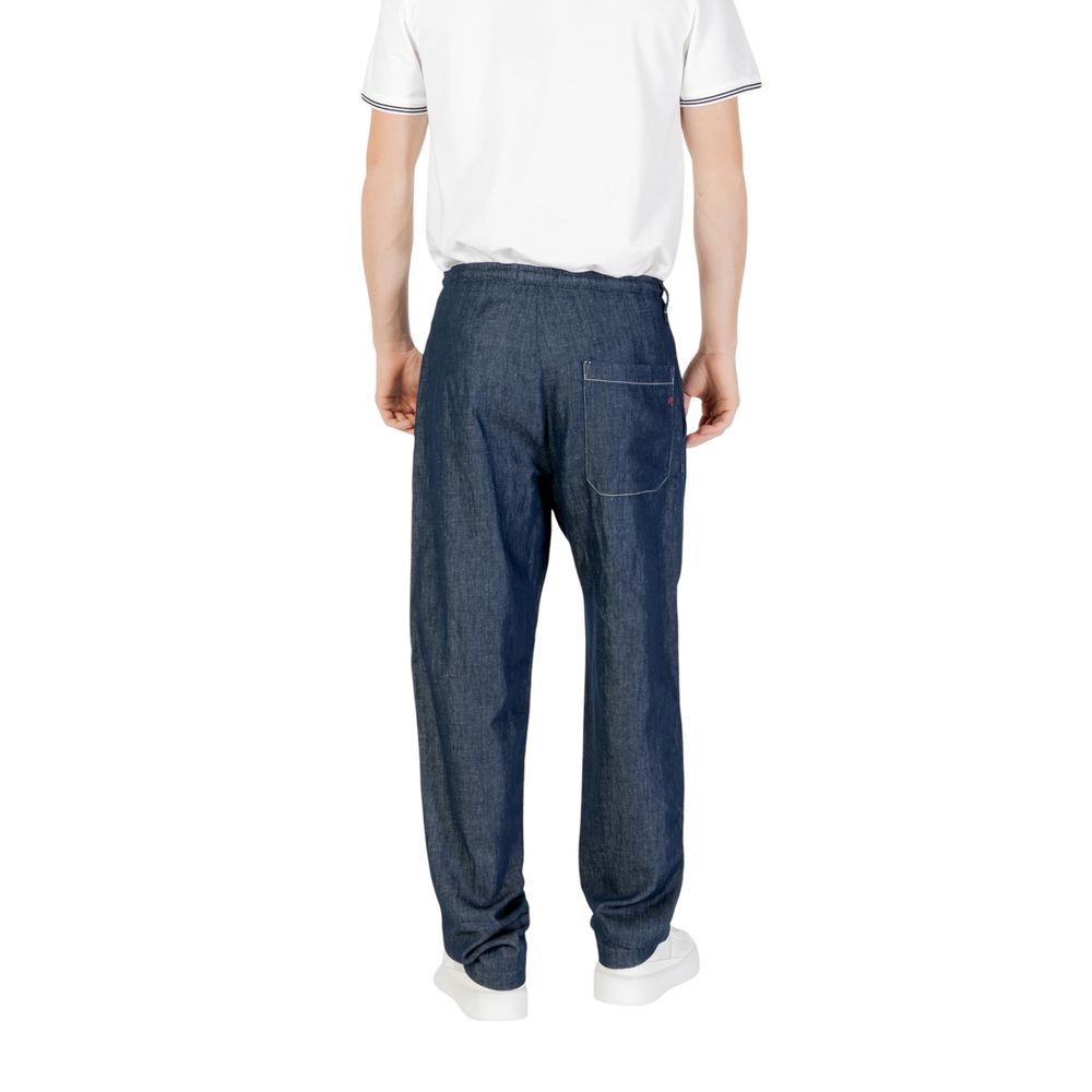 Replay Blue Cotton Pant