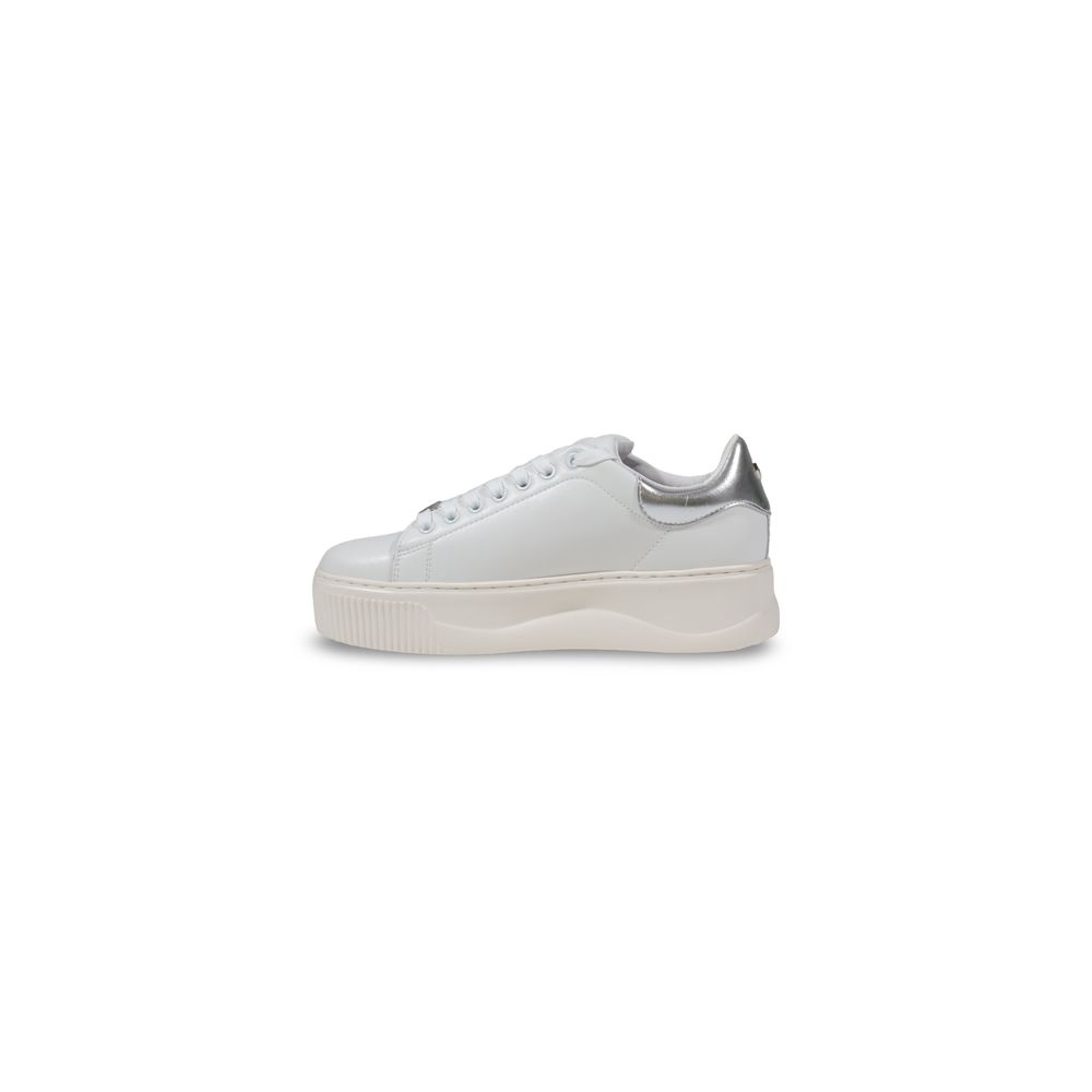 Cult White Leather Sneaker