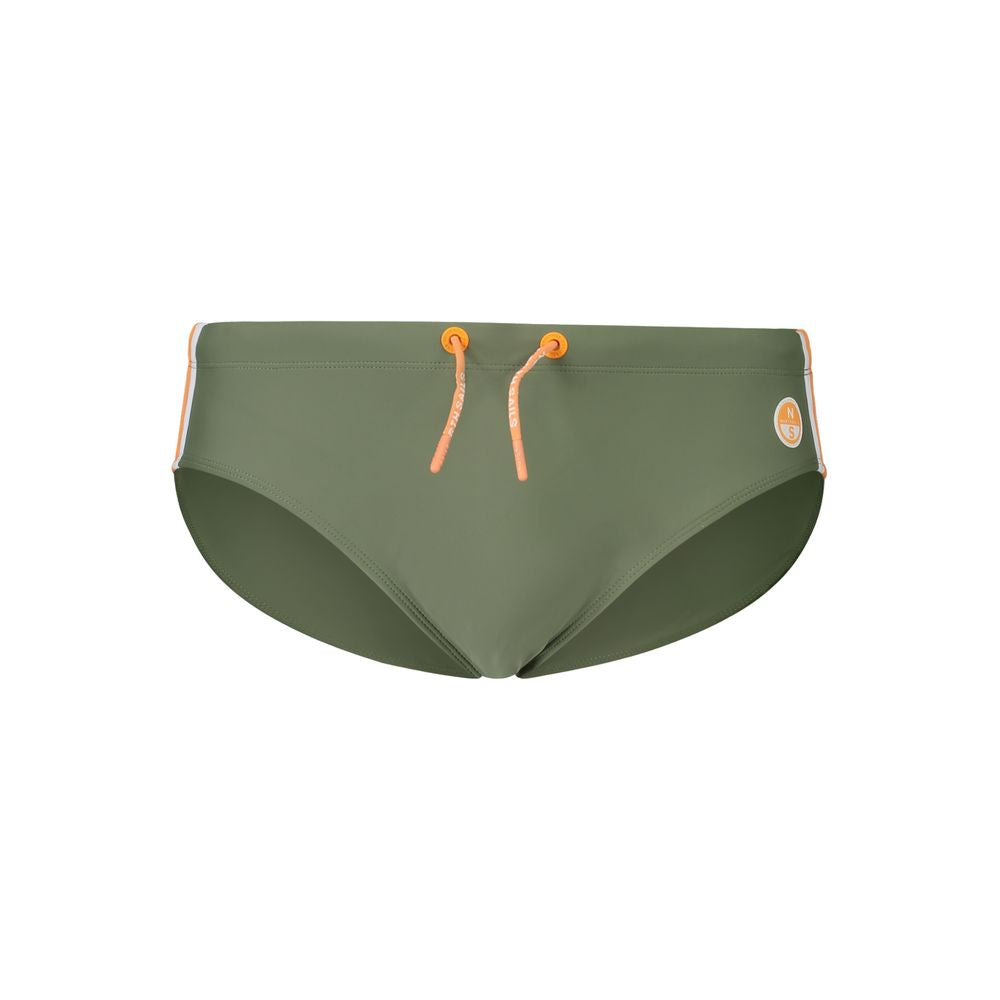 North Sails Green Elastane Swimwear